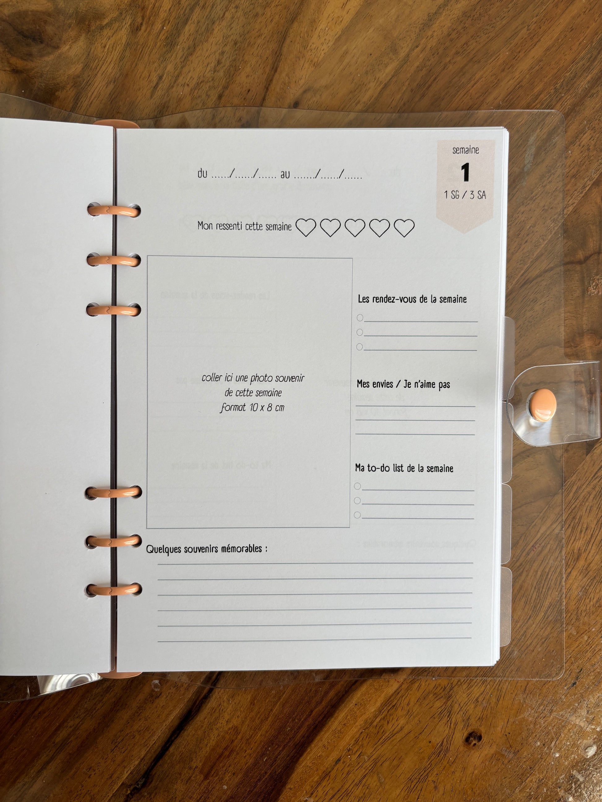 Carnet de suivi de grossesse 🤰🏼 9 mois à t’attendre 🌟 Ma boutique