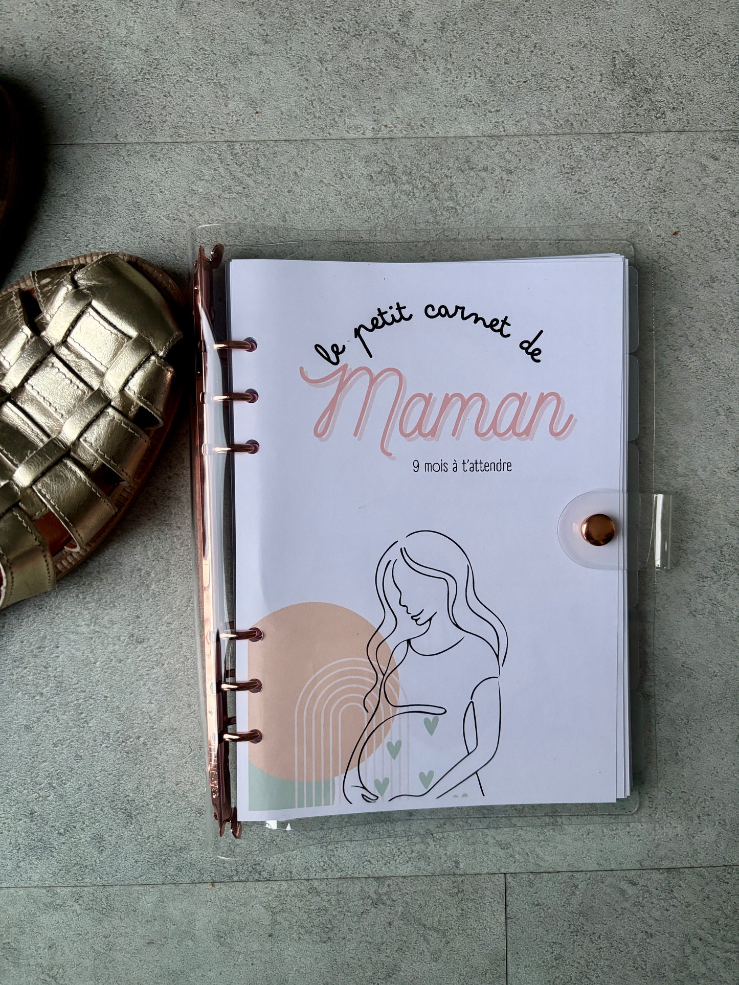 Carnet de suivi de grossesse 🤰🏼 9 mois à t’attendre 🌟 Ma boutique