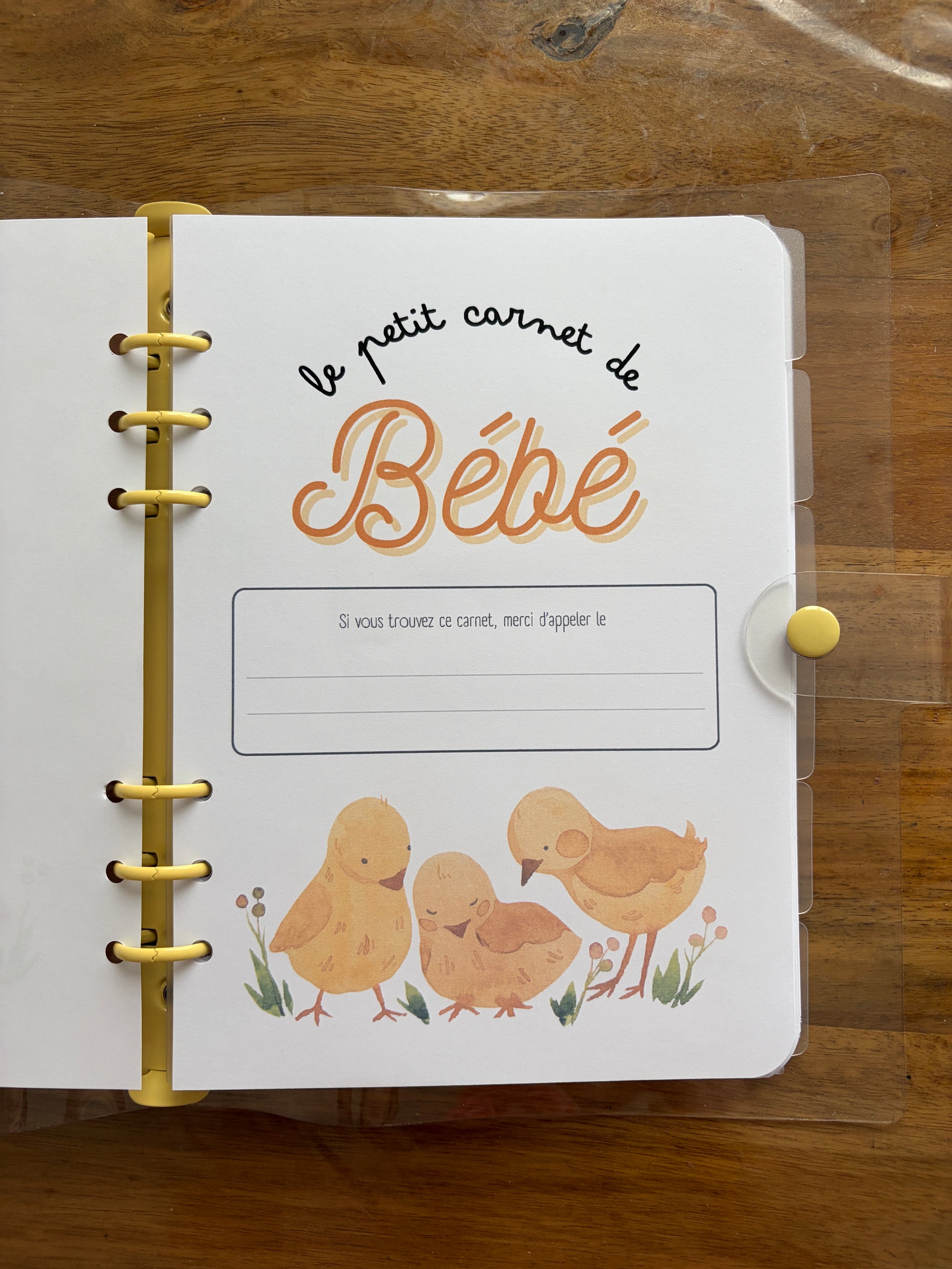 Carnet Bébé de Printemps - Le Petit Carnet de Bébé Ma boutique