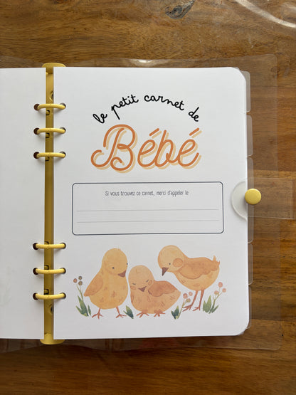 Carnet Bébé de Printemps - Le Petit Carnet de Bébé Ma boutique