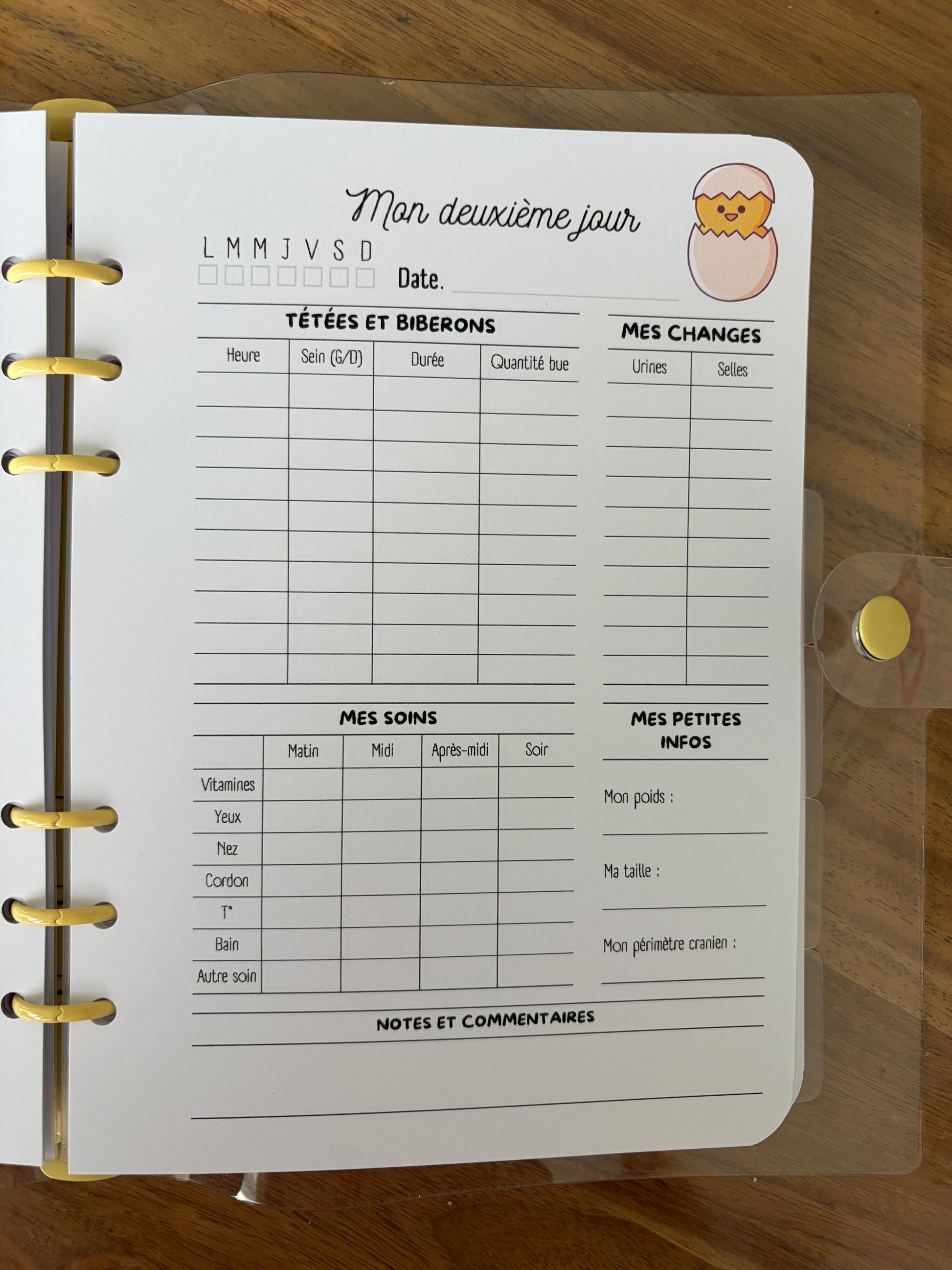 Carnet Bébé de Printemps - Le Petit Carnet de Bébé Ma boutique