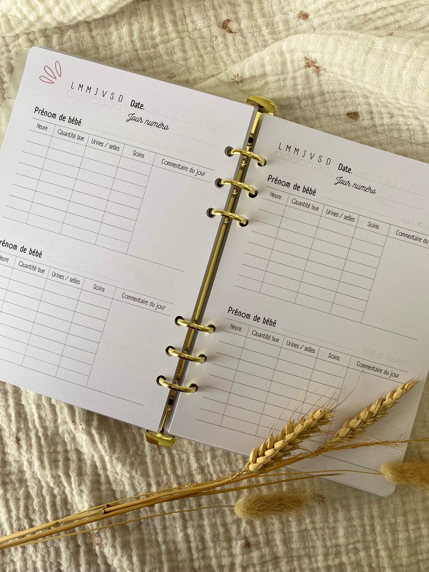 Carnet de suivi jumeaux 🐣🐣 Ma boutique