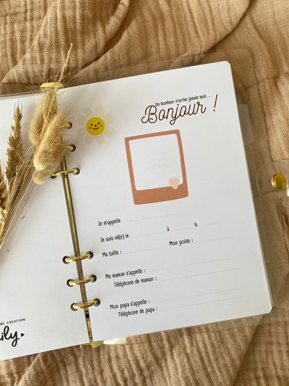 Le Petit Carnet de bébé 🍃 Personnalisable Ma boutique