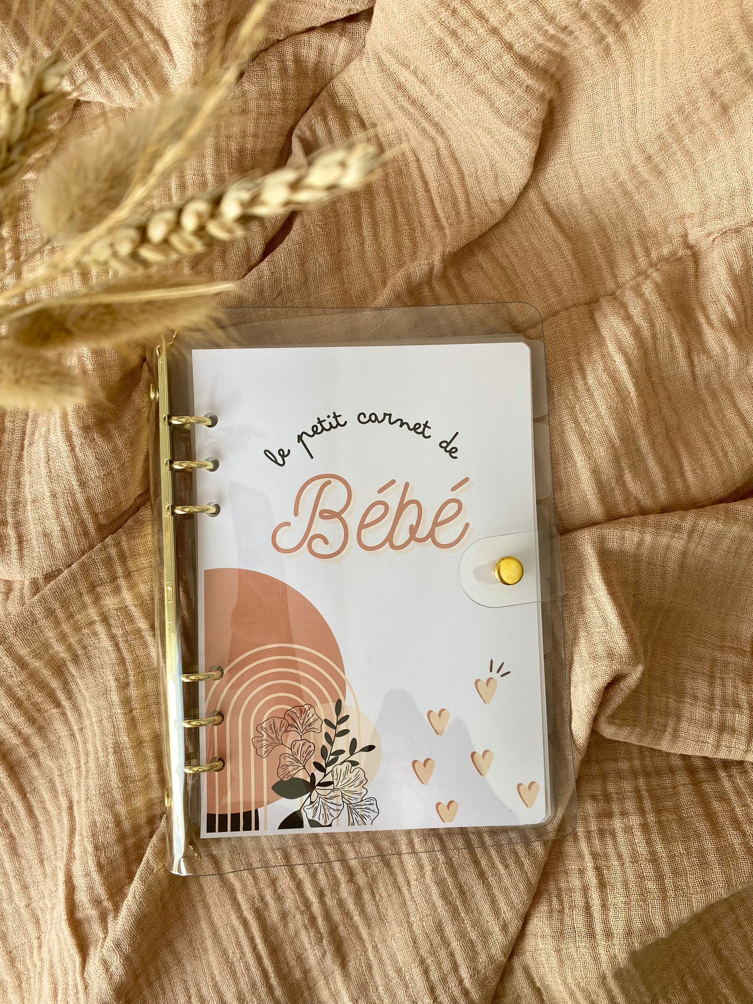 Le Petit Carnet de bébé 🍃 Personnalisable Ma boutique