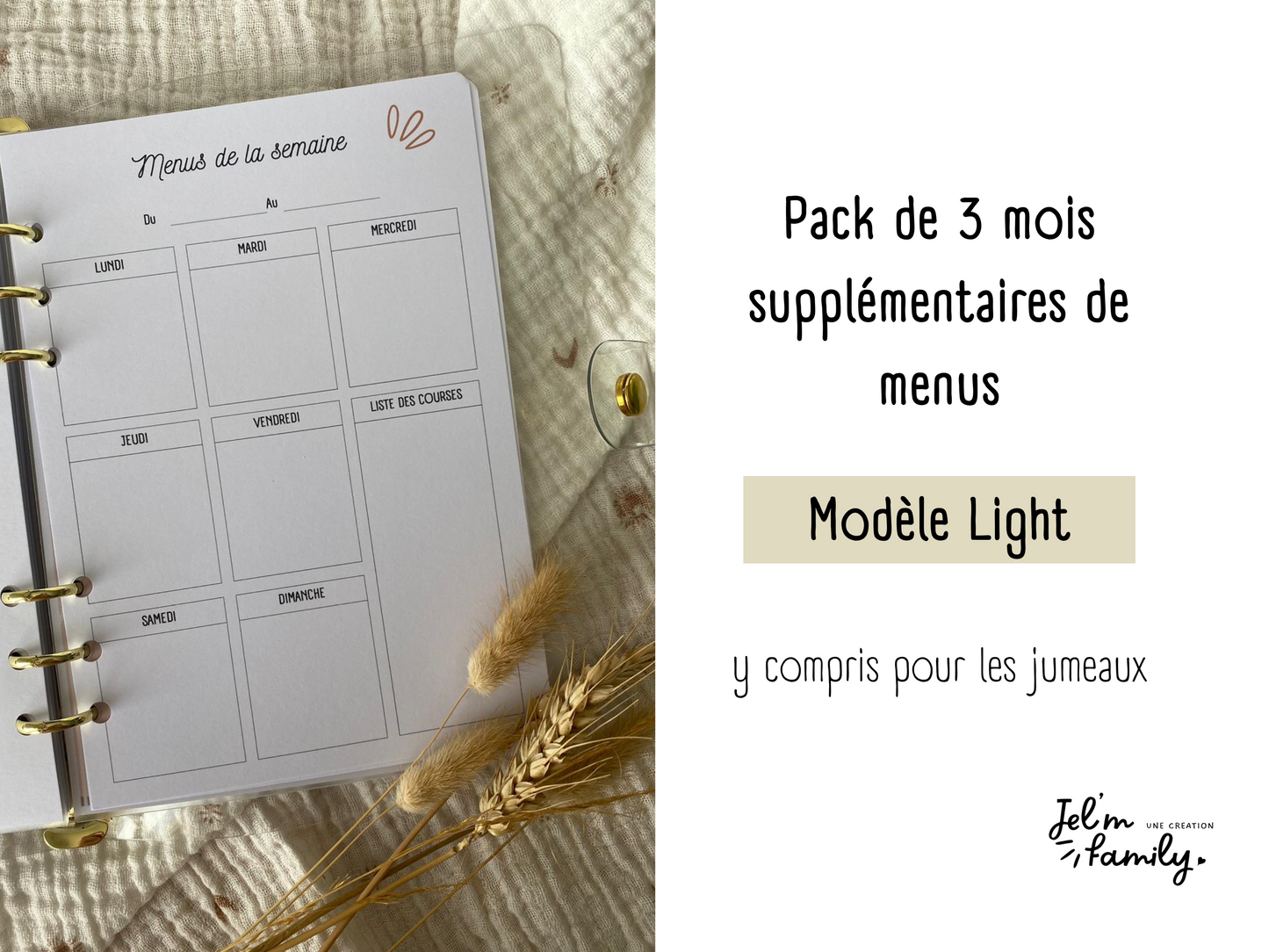 Recharges 🗒️ Le Petit Carnet de nos Bébés 🐣🐣 Ma boutique
