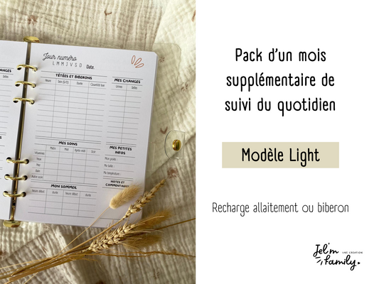 Idée Cadeau de Naissance 🎁 ~ Biberon🍼 JELM FAMILY | Les carnets pour parents zen et organisés