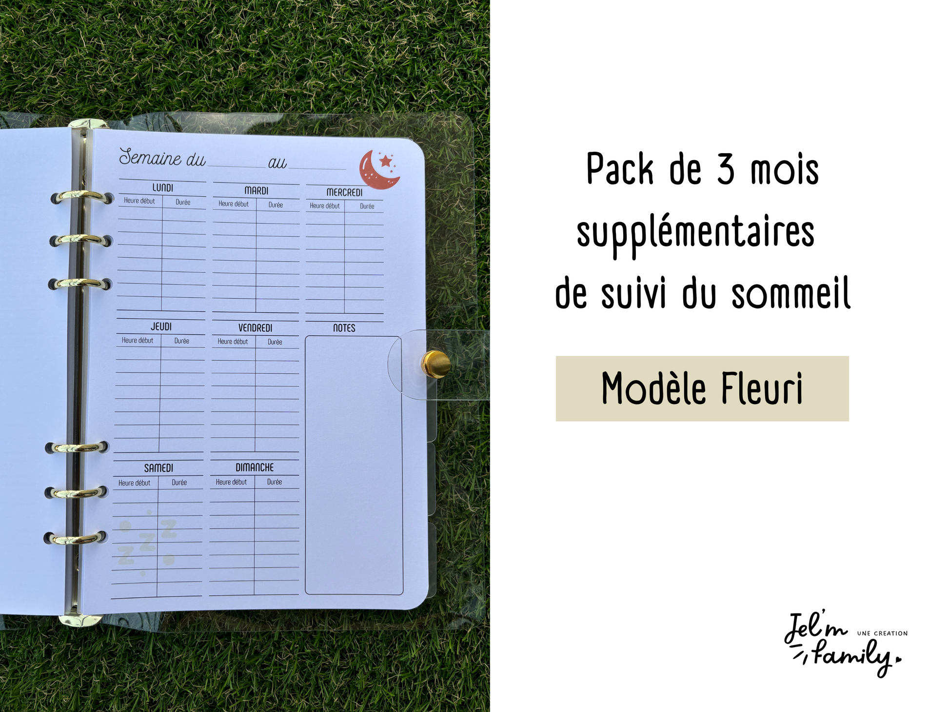 Recharges 🗒️ Le Petit Carnet de Bébés 🐣 Ma boutique